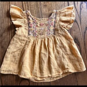 Embroidered Kids baby doll blouse
